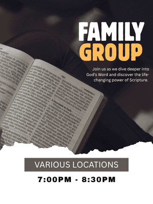 family group poster