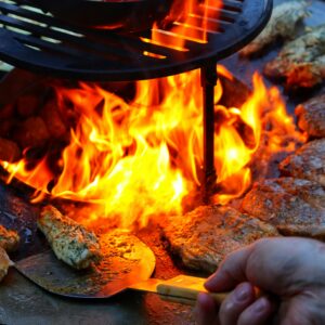 open fire pit